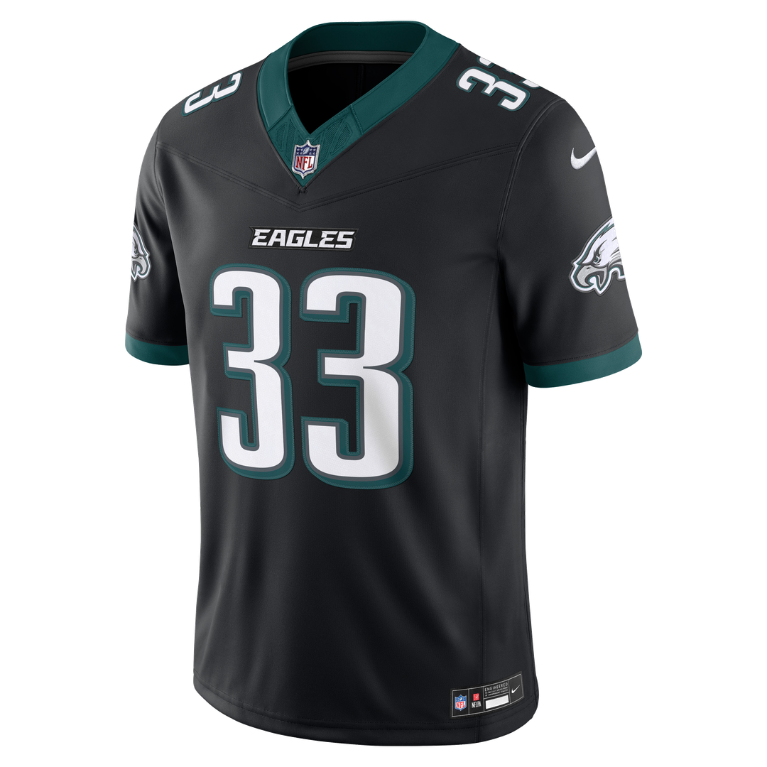 Philadelphia Eagles Cooper DeJean Nike Black Alternate Vapor F.U.S.E. Stitched Limited Jersey
