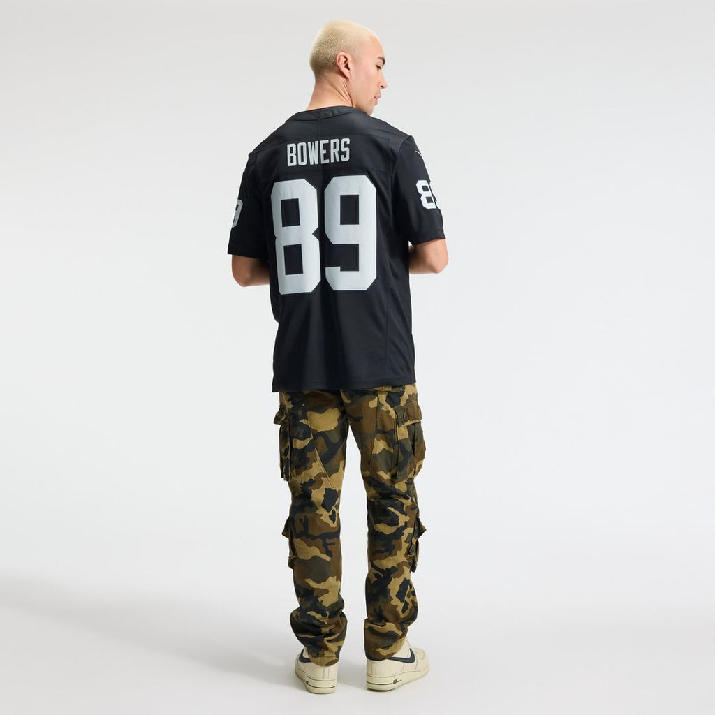 Las Vegas Raiders Brock Bowers Nike White Vapor F.U.S.E. Stitched Limited Jersey