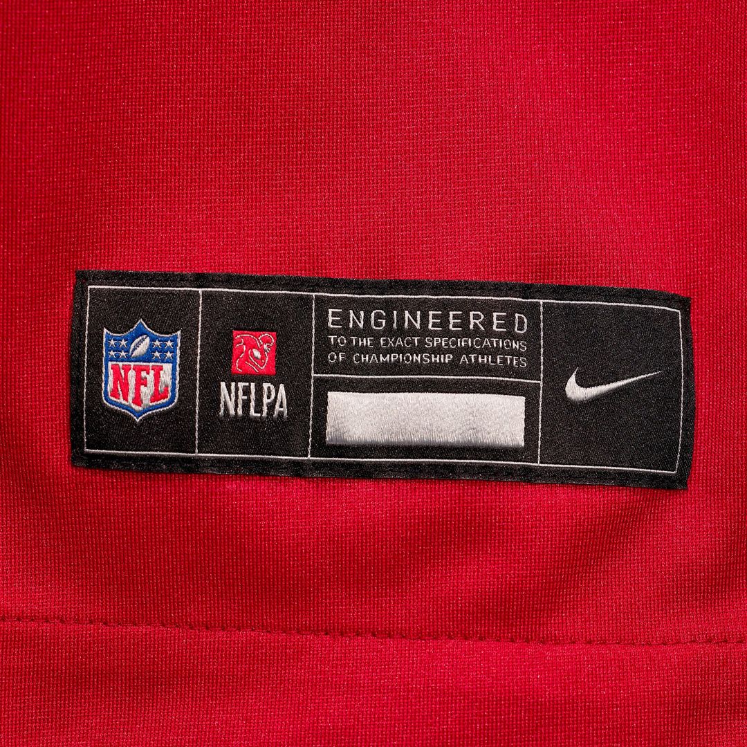 Kansas City Chiefs Christian Okoye Nike Red Game Retired Player Jersey