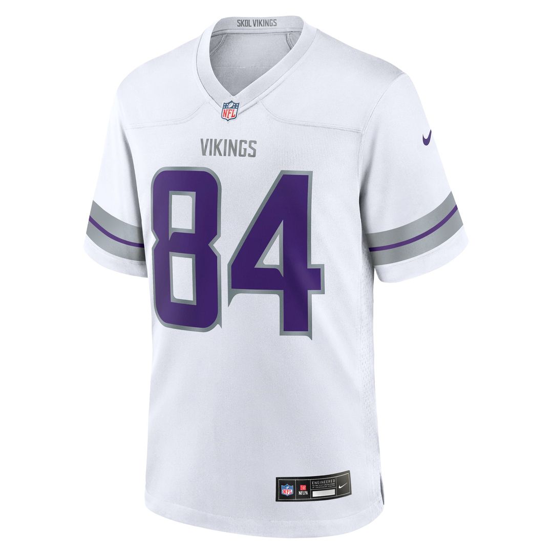Minnesota Vikings Randy Moss Nike White Alternate Retired Player Game Jersey