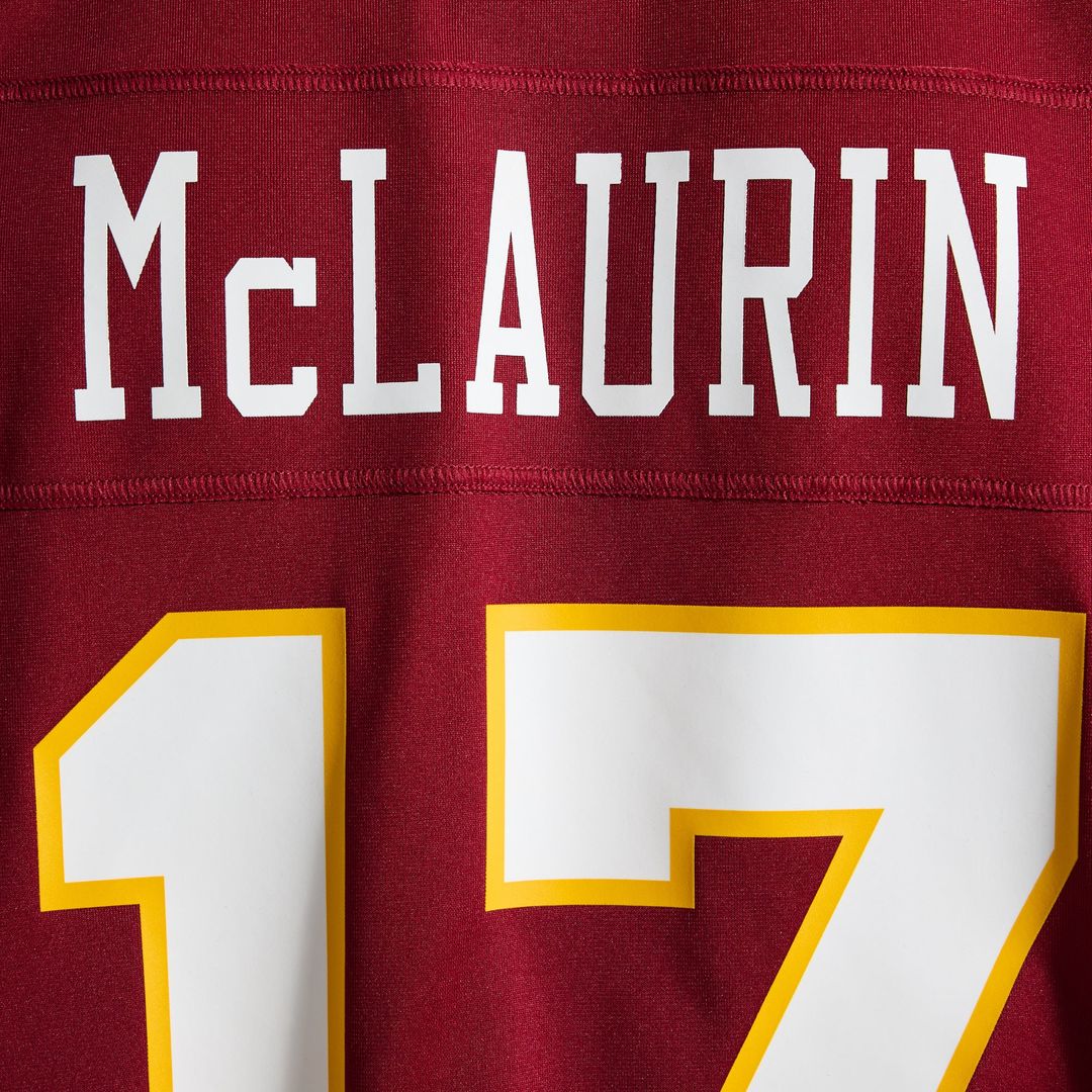 Hail Raiser Washington Commanders Terry McLaurin Nike Black Alternate Game Jersey