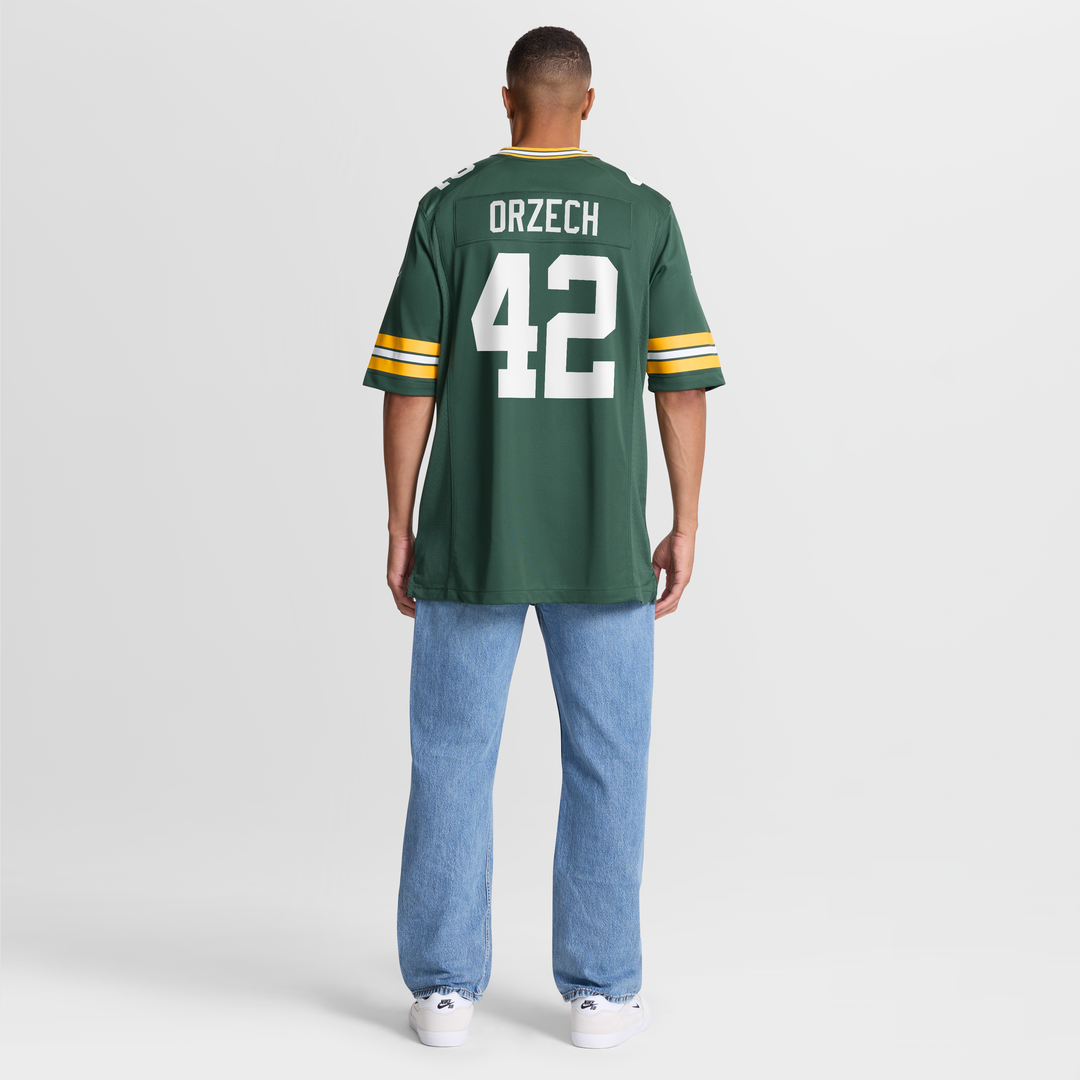 Green Bay Packers Matt Orzech Nike Green Game Jersey