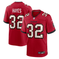 Tampa Bay Buccaneers Josh Hayes Nike Red Game Jersey
