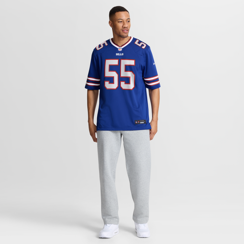 Buffalo Bills Michael Hoecht Nike Royal Team Game Jersey