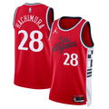 LA Clippers Jordan Brand Statement Edition Swingman Jersey - Red - Rui Hachimura