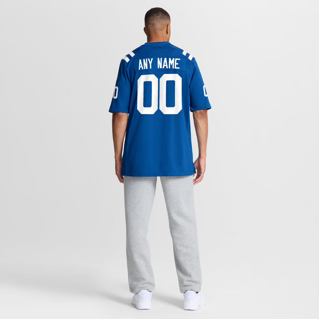 Indianapolis Colts Nike White Custom Game Jersey