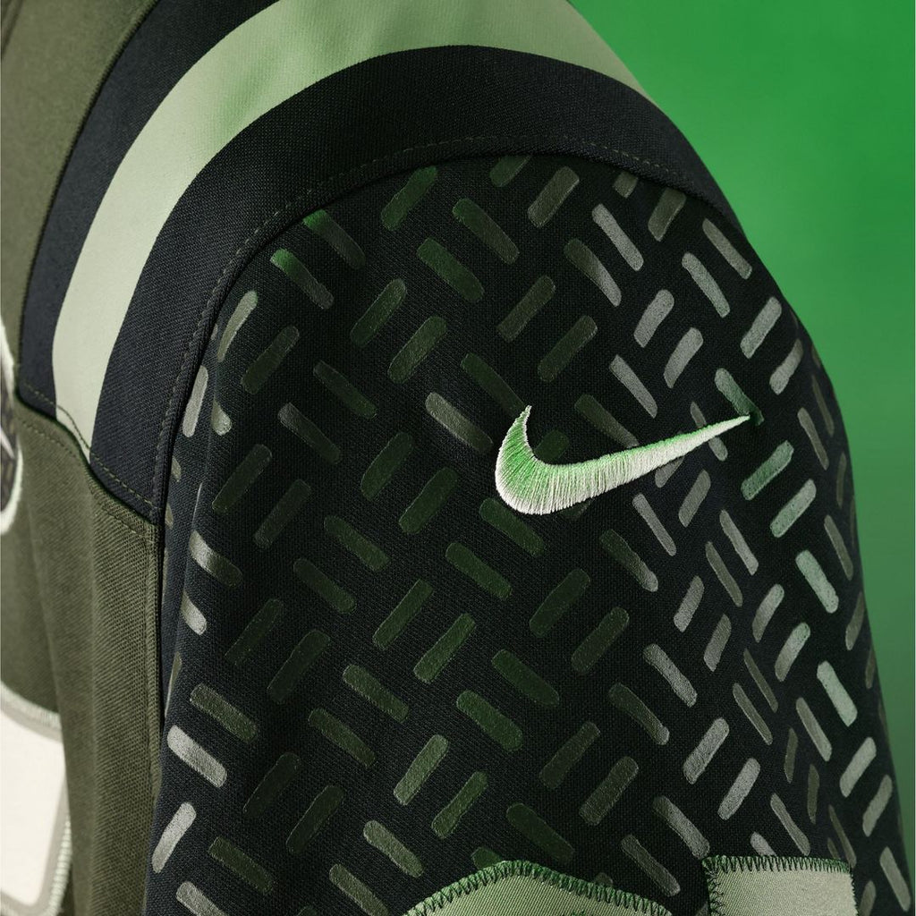 New York Jets Garrett Wilson Nike Green Rivalries Collection Stitched Limited Jersey
