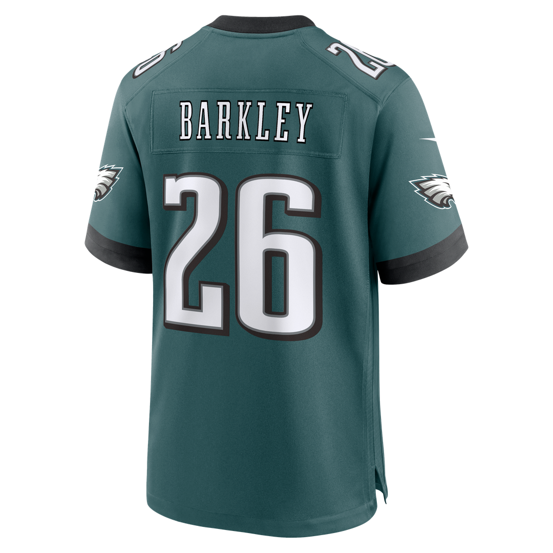 Philadelphia Eagles Saquon Barkley Nike Kelly Green Alternate Game Jersey
