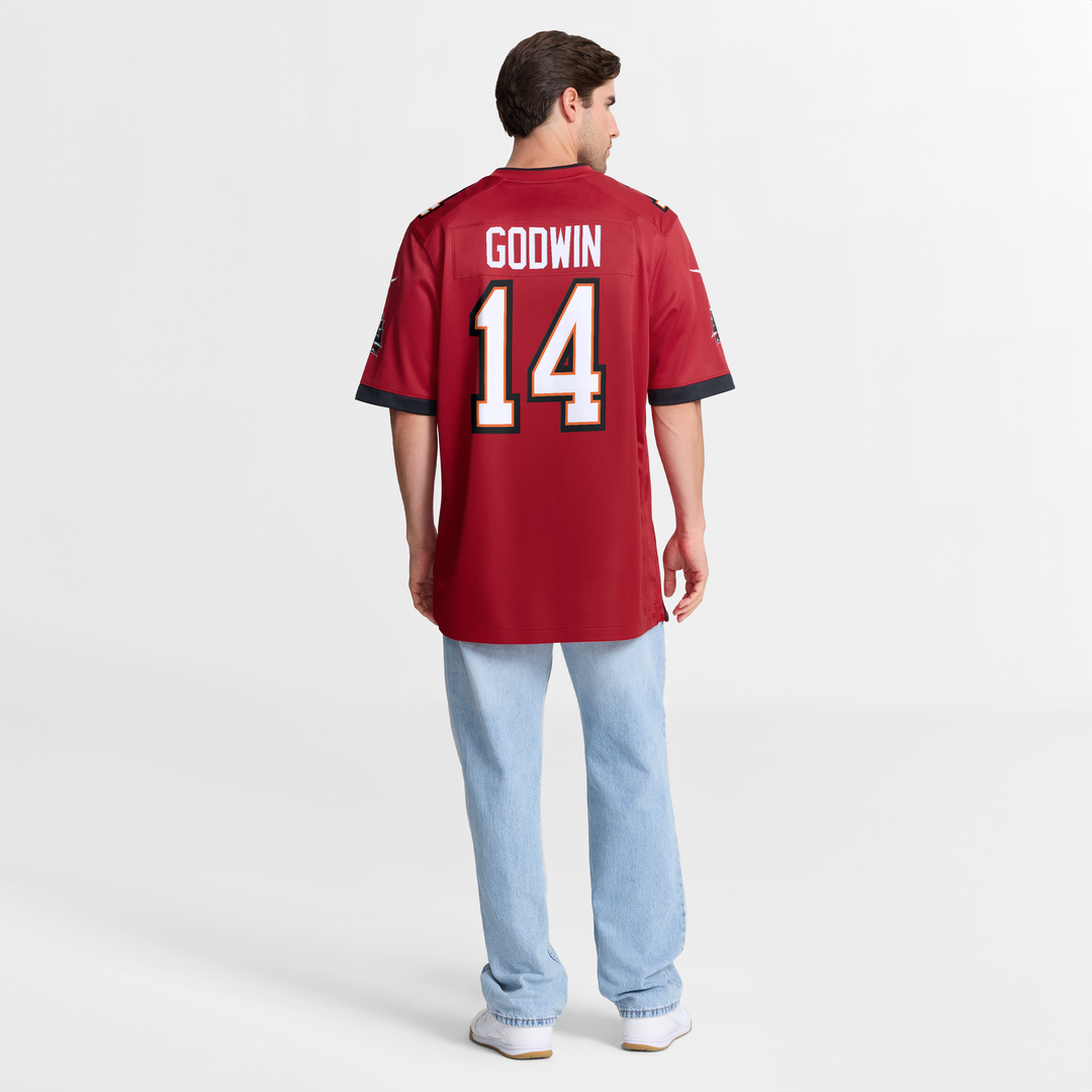 Tampa Bay Buccaneers Chris Godwin Nike Red Game Player Jersey