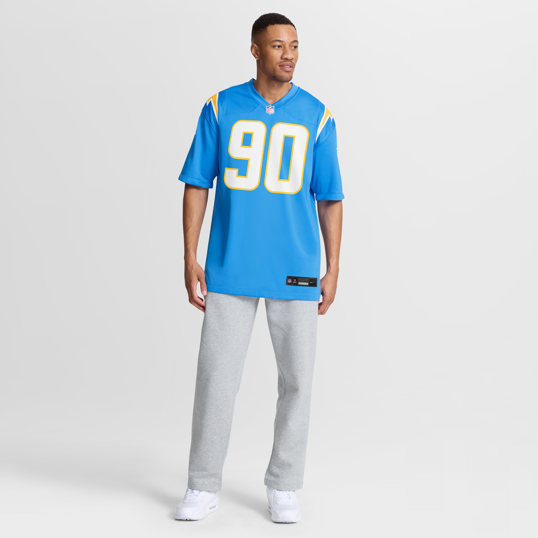 Los Angeles Chargers Teair Tart Nike Powder Blue Team Game Jersey