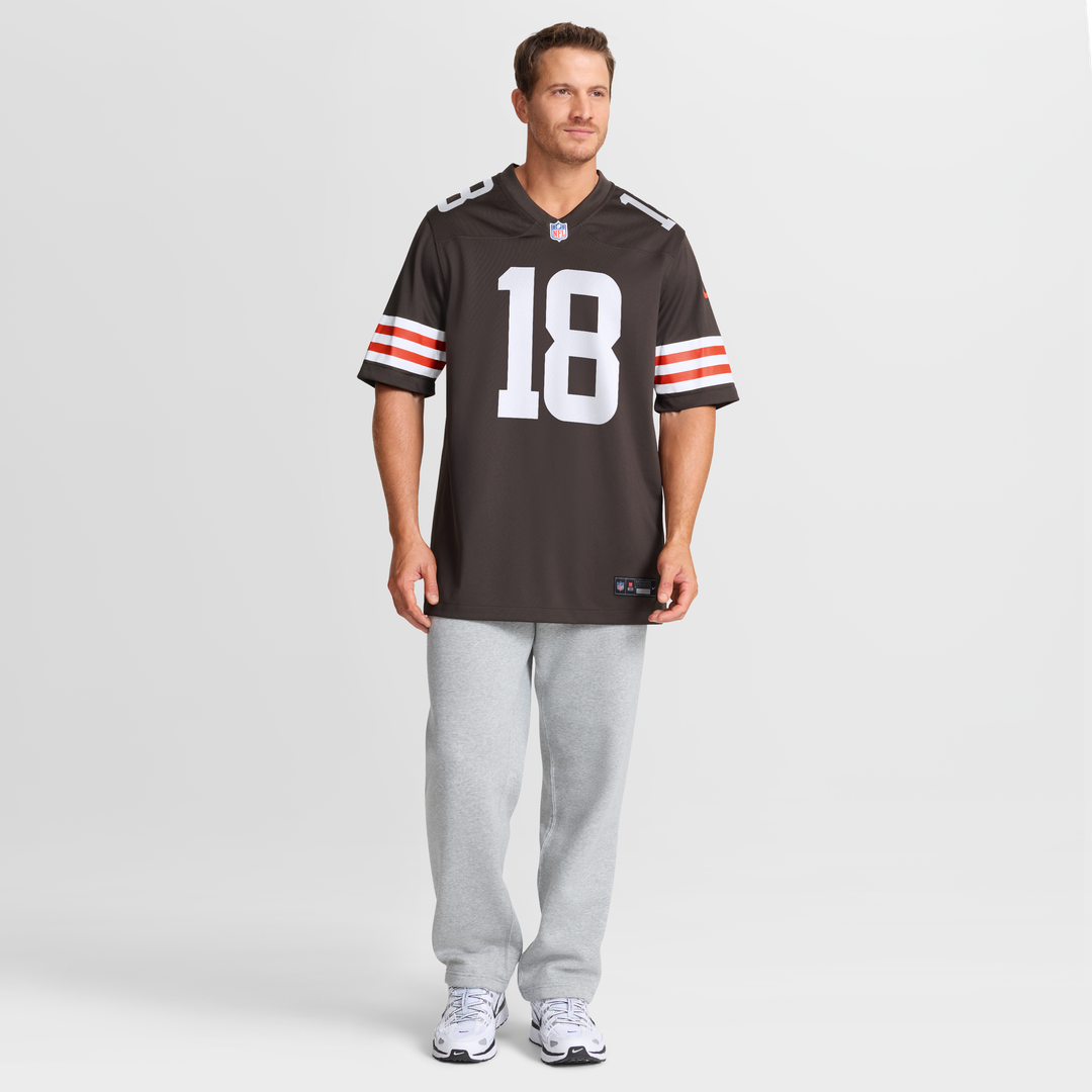 Cleveland Browns David Bell Nike Brown Game Jersey