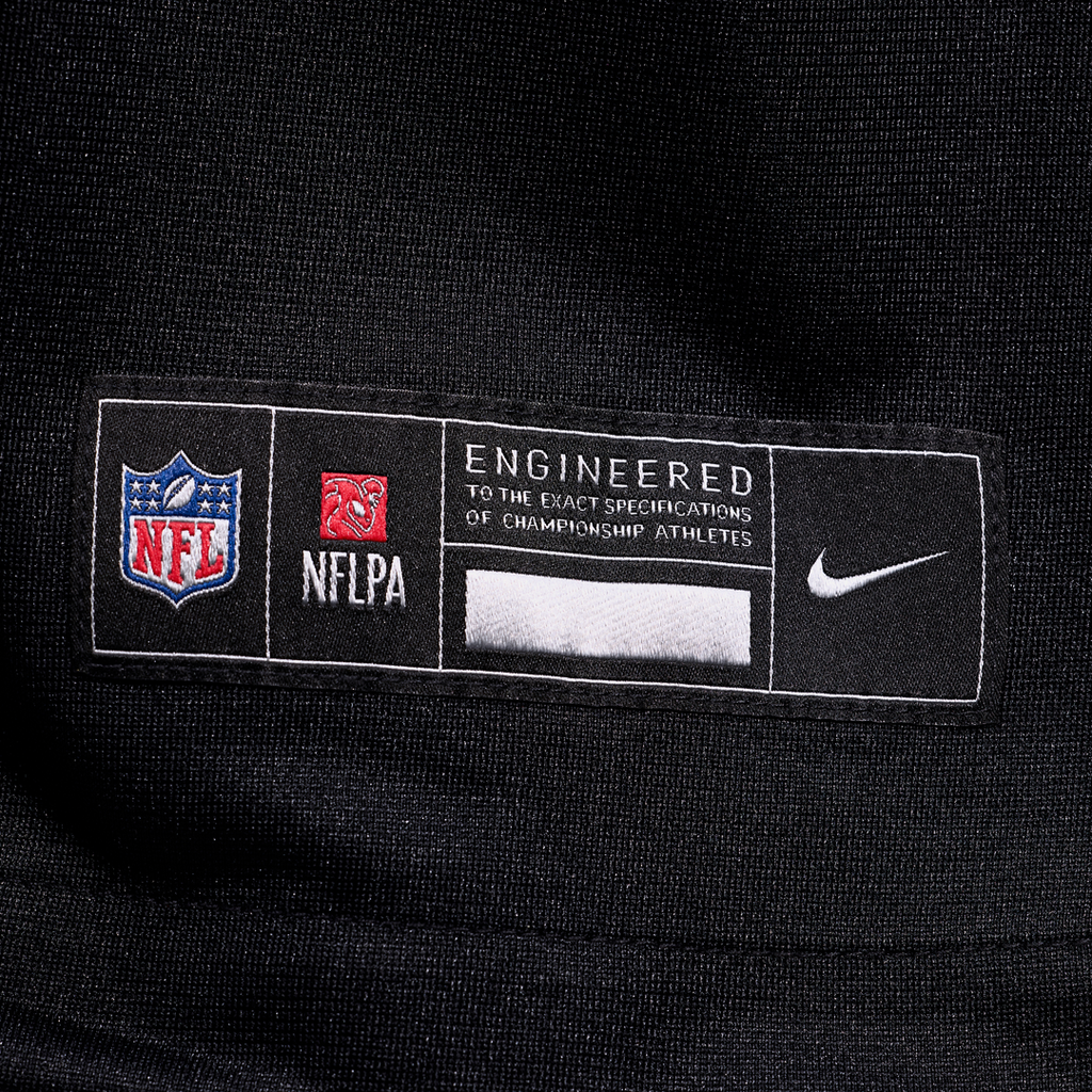 Carolina Panthers Nick Samac Nike Black Team Game Jersey