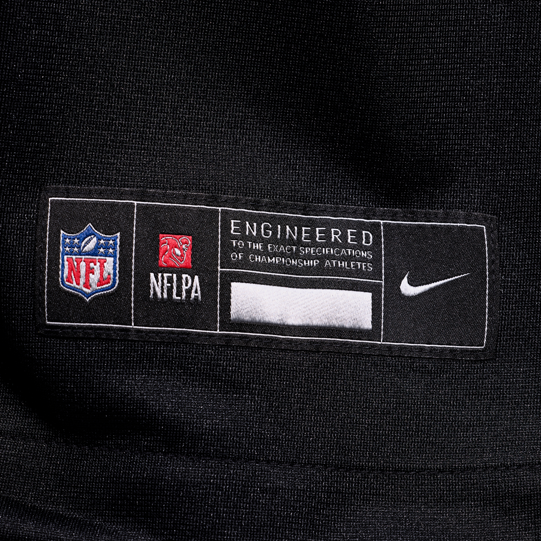 Carolina Panthers Nick Samac Nike Black Team Game Jersey