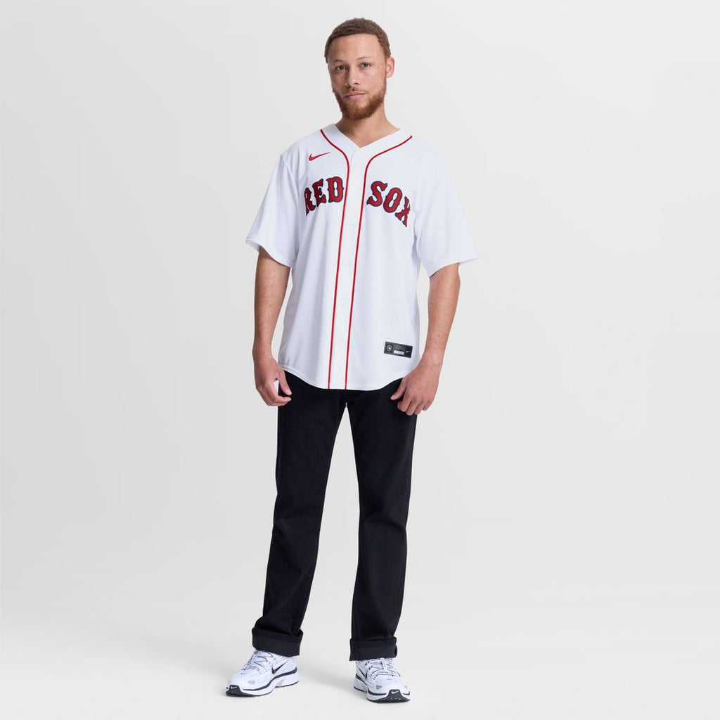 Boston Red Sox Trevor Story Nike White Home Replica Jersey