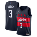 Washington Wizards Jordan Brand Statement Edition Swingman Jersey - Navy - Trae Young