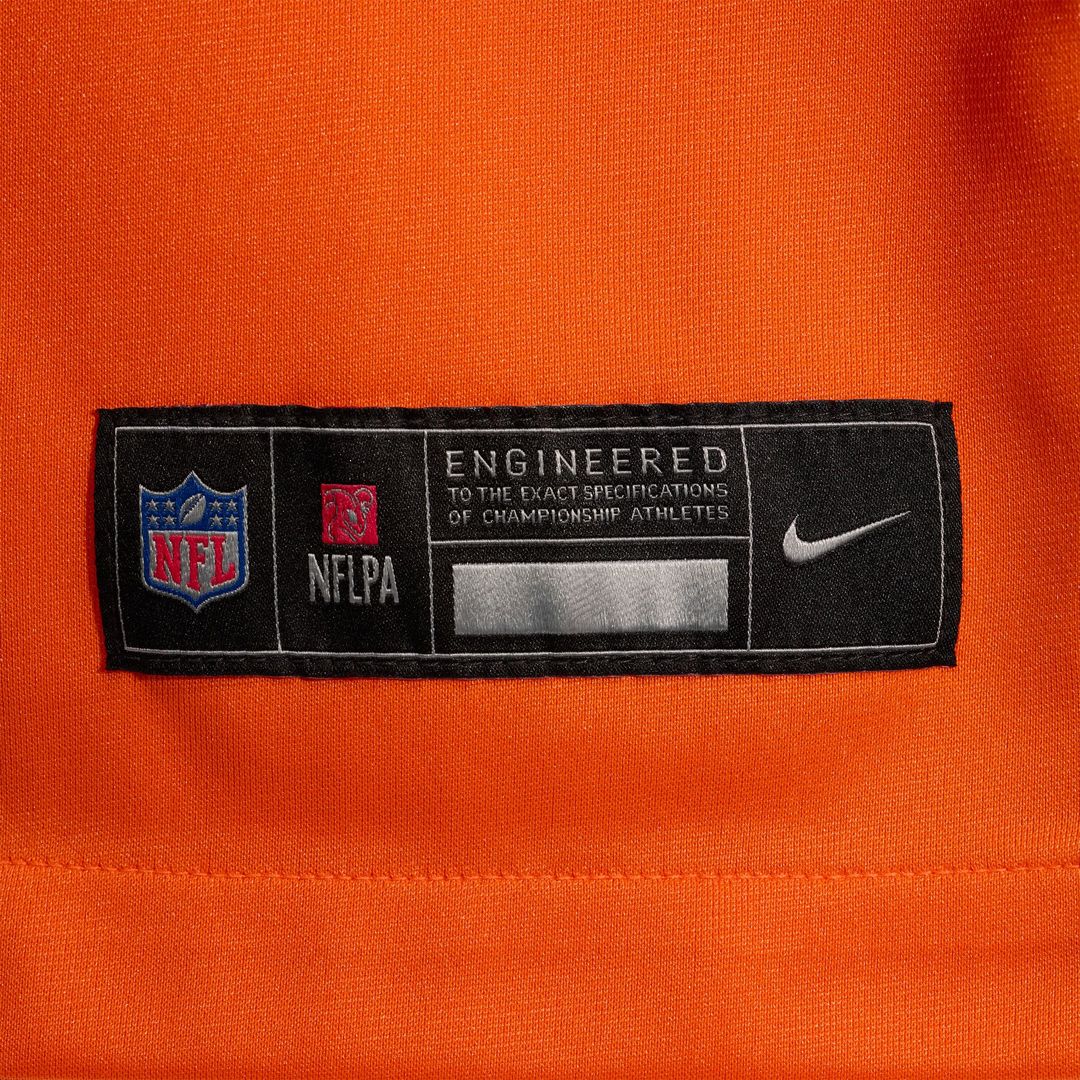 Denver Broncos Que Robinson Nike Orange Team Game Jersey