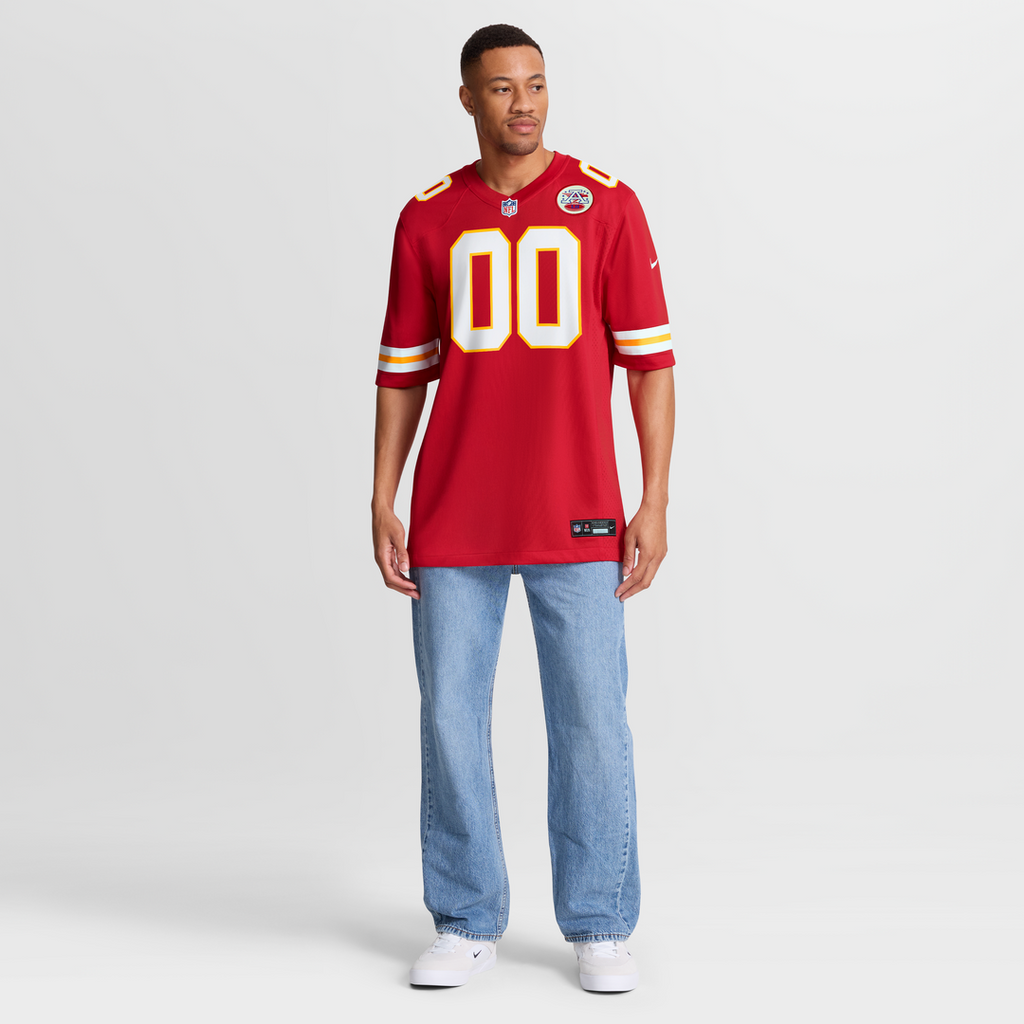 Kansas City Chiefs Nike White Custom Game Jersey