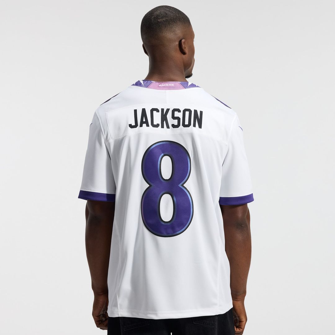 Baltimore Ravens Lamar Jackson Nike Purple Team Vapor F.U.S.E. Stitched Limited Jersey