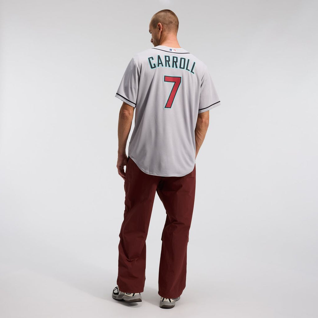 Arizona Diamondbacks Corbin Carroll Nike Gray Road Replica Jersey