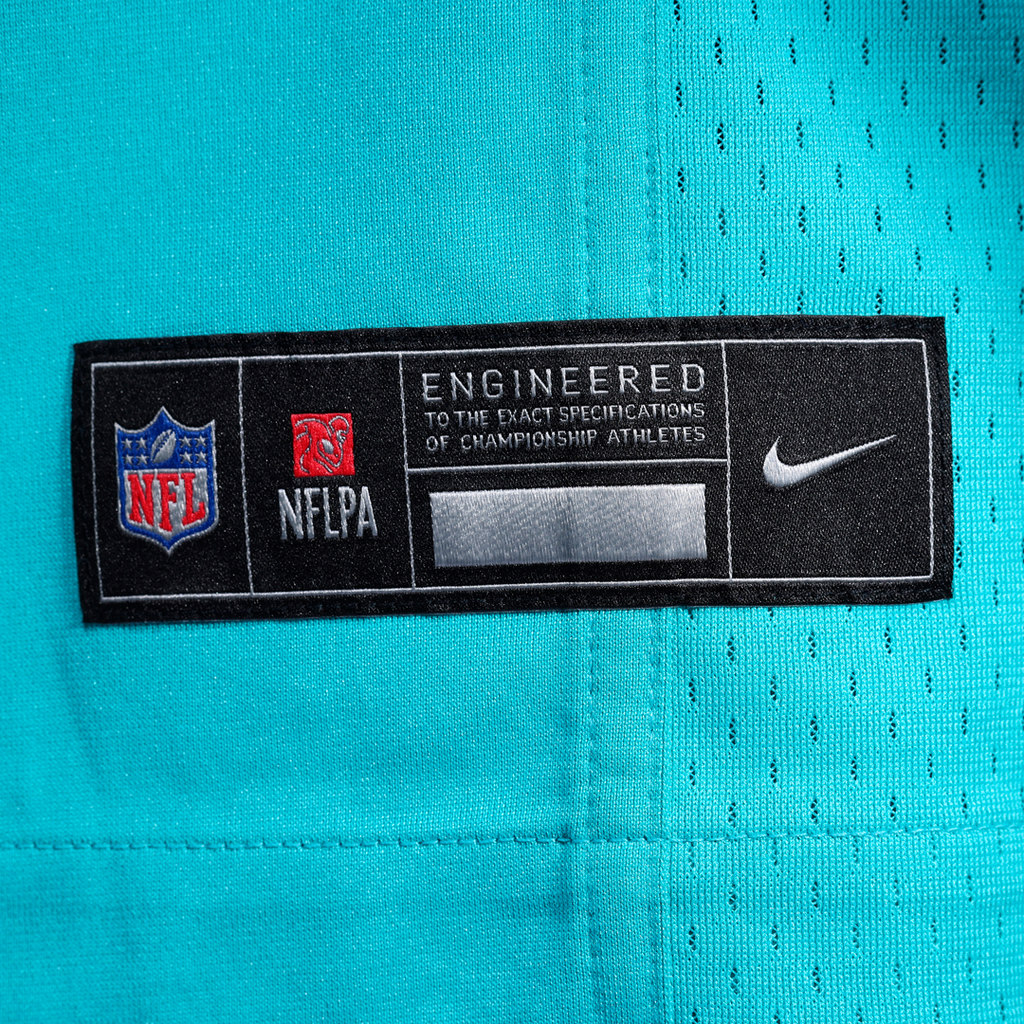 Miami Dolphins Ethan Bonner Nike Aqua Game Jersey