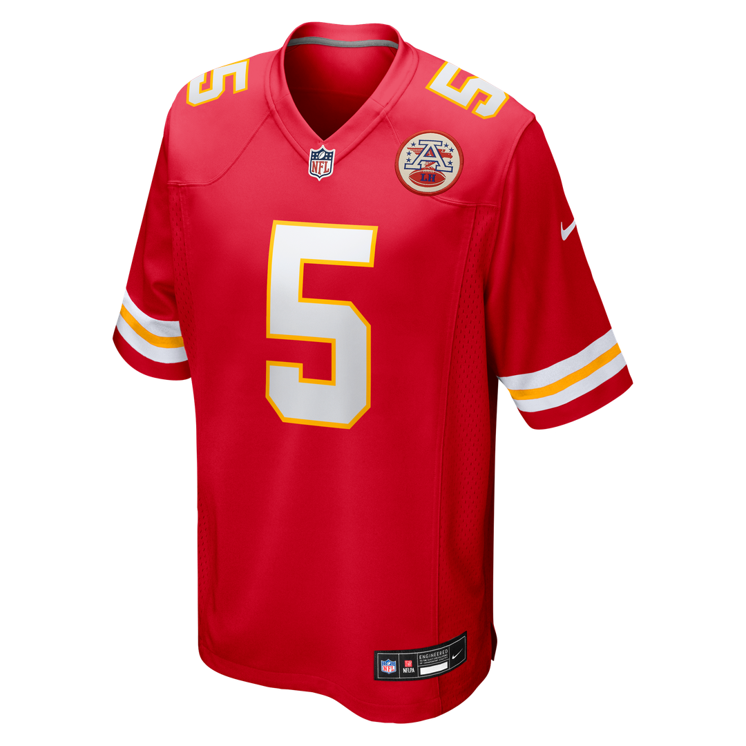 Kansas City Chiefs Mansoor Delane Nike White Game Jersey