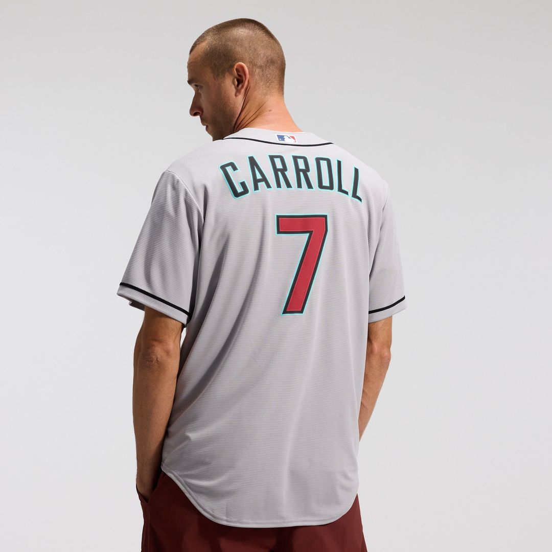 Arizona Diamondbacks Corbin Carroll Nike Crimson Alternate 2 Replica Jersey