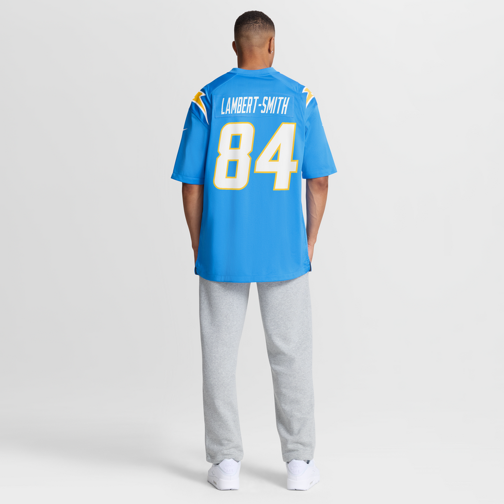 Los Angeles Chargers KeAndre Lambert-Smith Nike Powder Blue Team Game Jersey